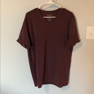 Express Maroon T-Shirt